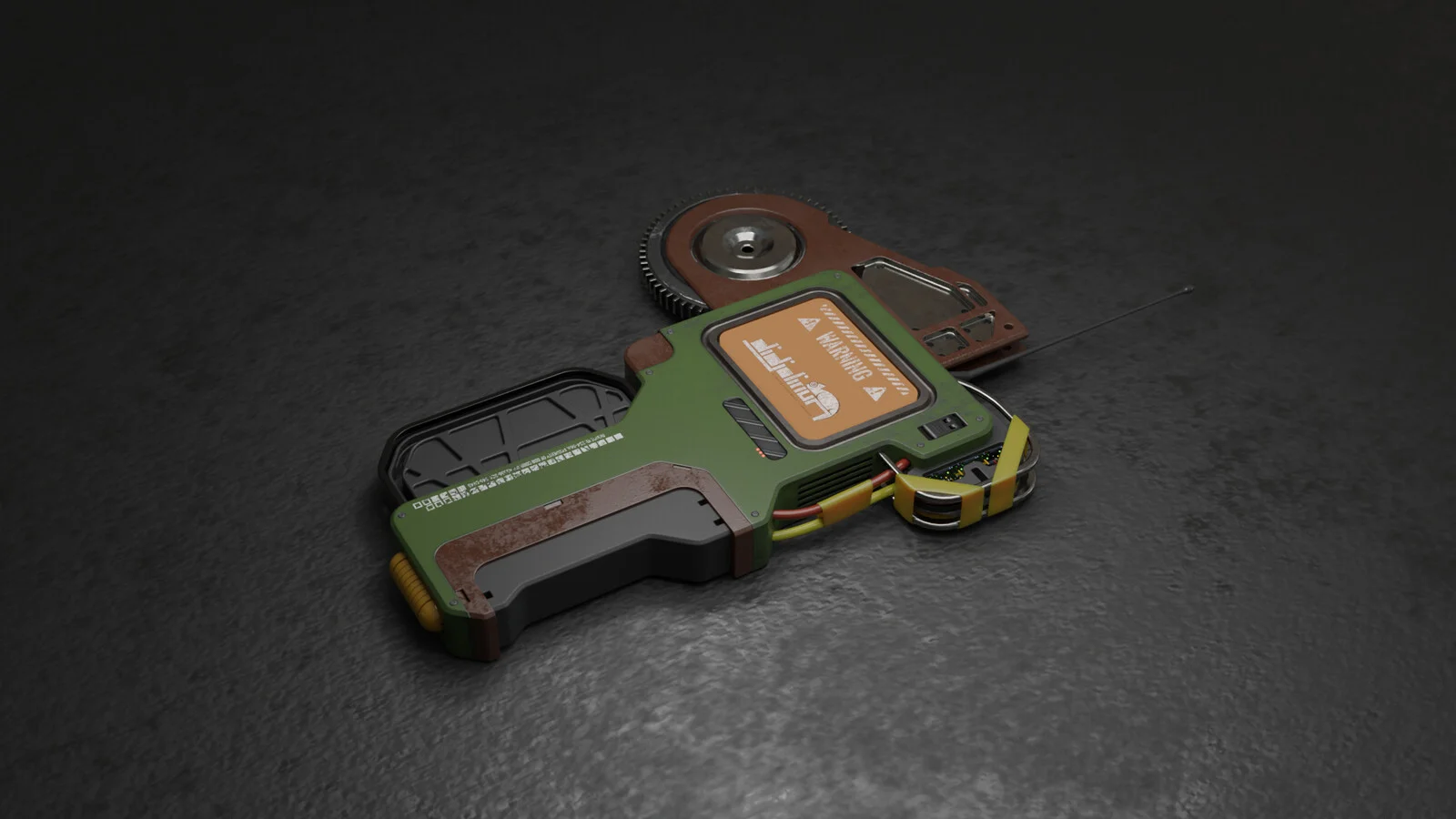 Sci-Fi Portable Device - BlenderBros