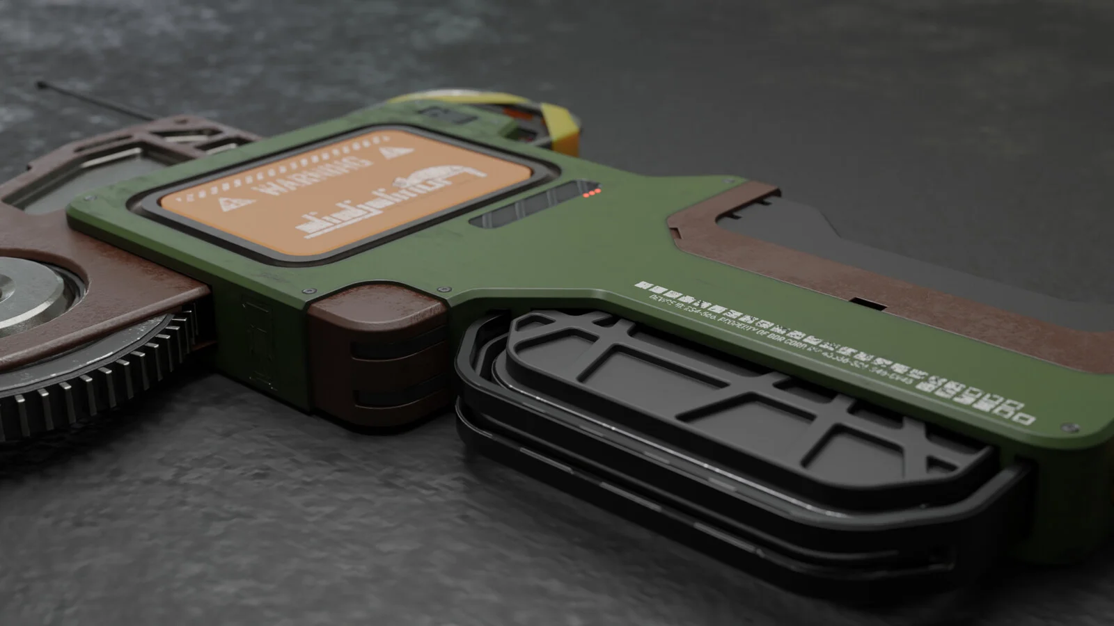 Sci-Fi Portable Device - BlenderBros