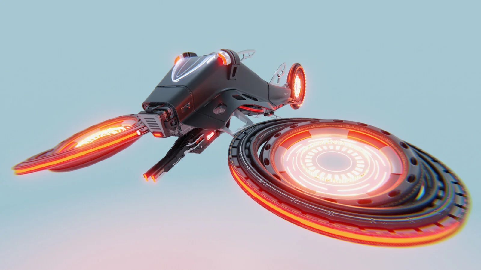 Sci-Fi Drone - BlenderBros
