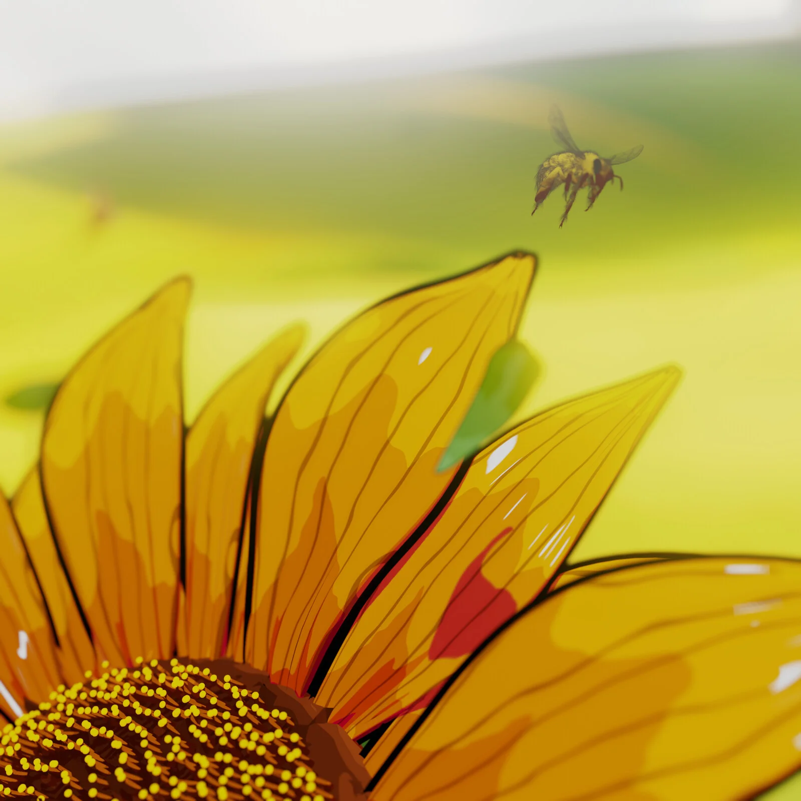 Chilling Sunflowers