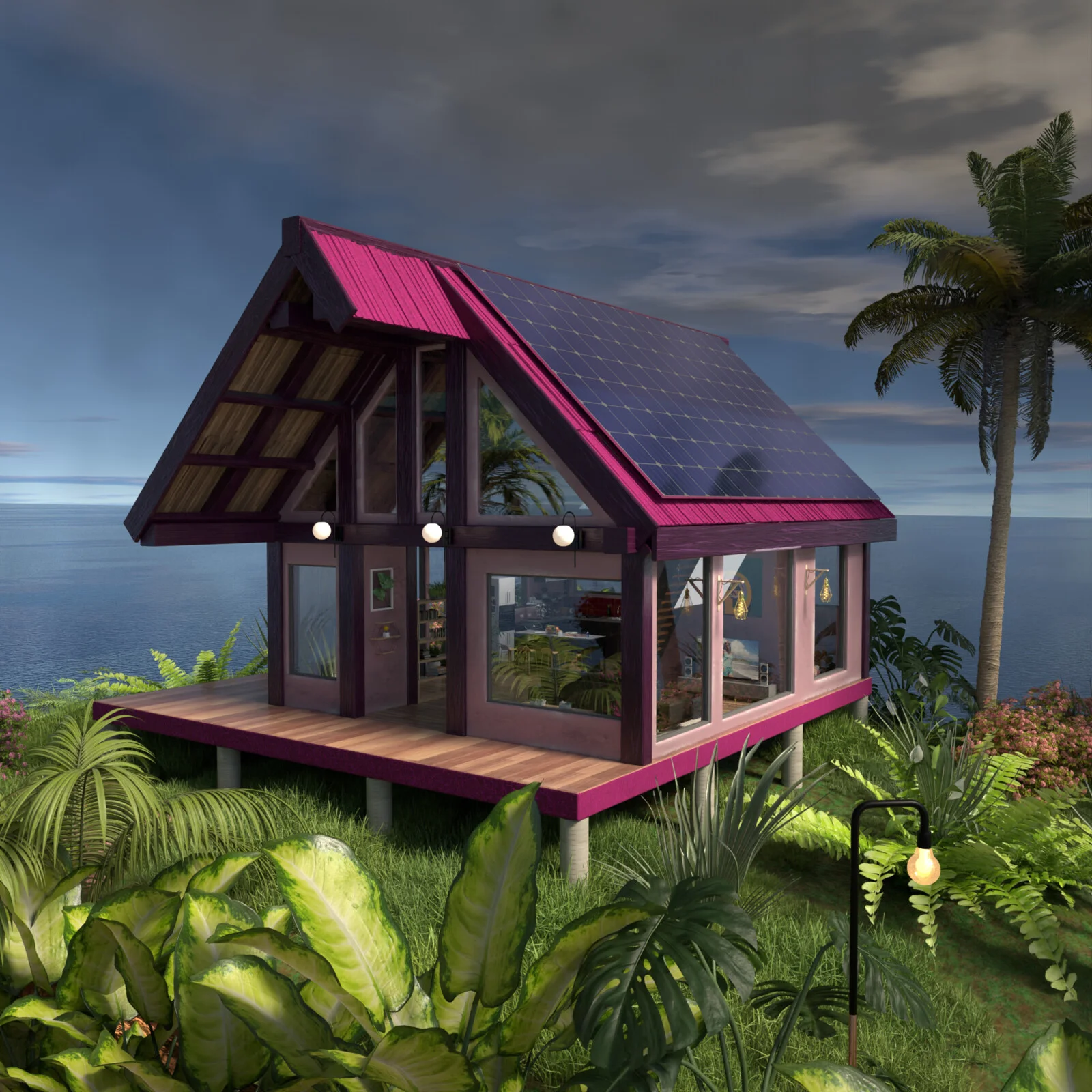 Eco Friendly "Fare" (House in Tahitian)